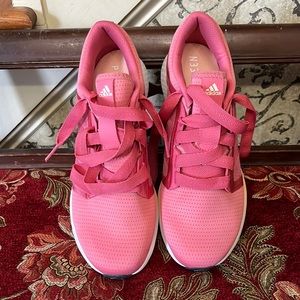 Pink Adidas sneakers